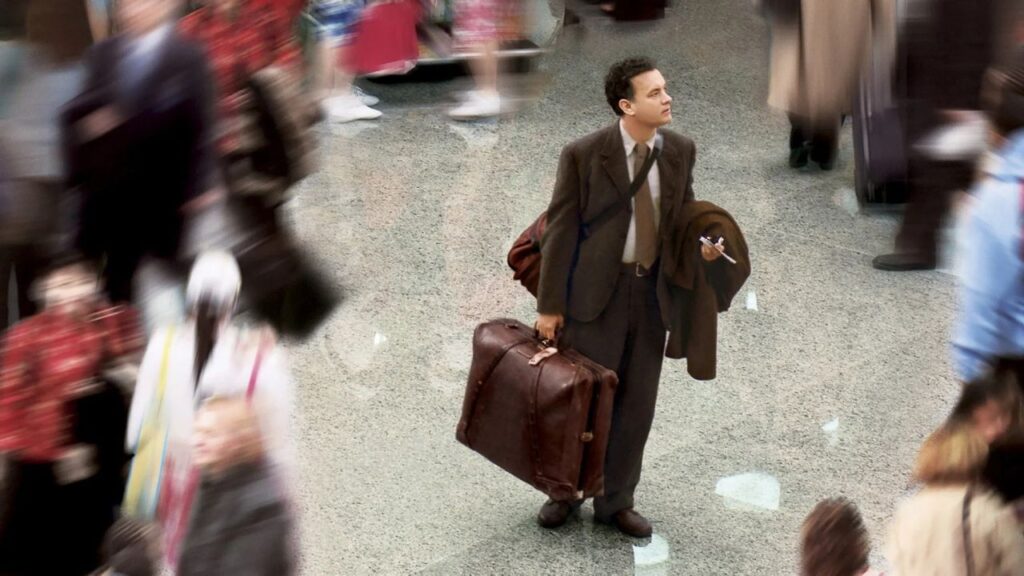 Tom Hanks dans Le Terminal inspiré de Mehran Karimi Nasseri