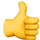 Emoji pouce levé