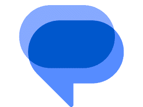 Interface de Google Messages