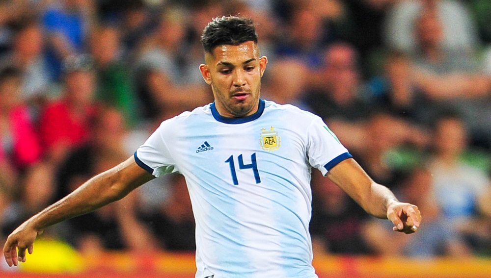 Facundo Medina lors du match de la Coupe du Monde U20 entre Argentine et Mali en 2019