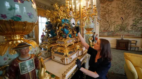 Rénovations à Buckingham Palace