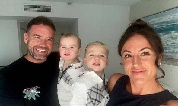 Kooper avec sa famille