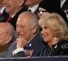 Le roi Charles III et la reine Camilla lors d'un concert à Londres