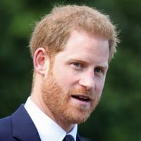 Le prince Harry lors d'une garden party
