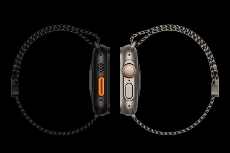 Apple Watch Ultra en titane