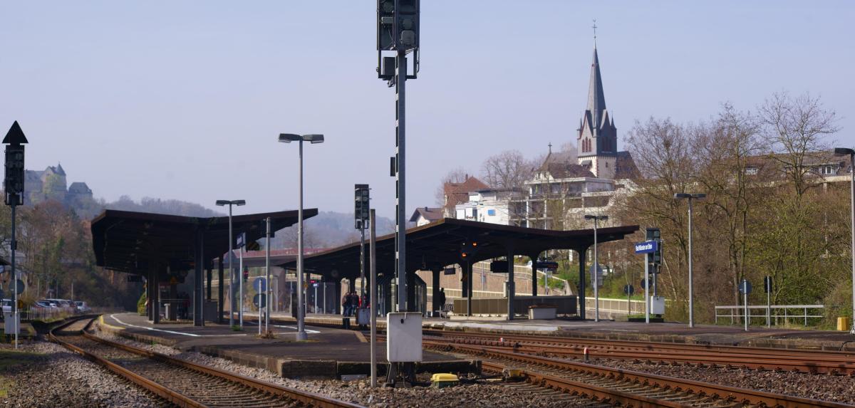 Gare principale de Bad Kreuznach, Rhénanie-Palatinat