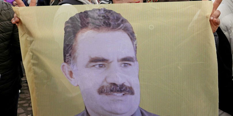 Le PKK a annoncé sa dissolution et la cessation de toute hostilité contre l’État turc. Ici, le fondateur du PKK Abdullah Ocalan.
