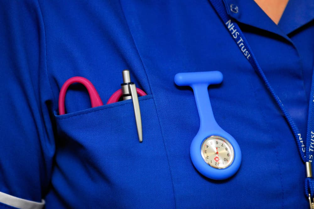 Infirmiers au Royaume-Uni
