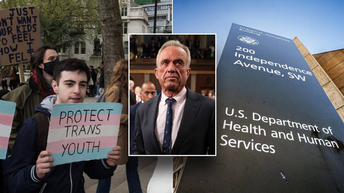 Couverture du rapport HHS sur la chirurgie transgenre chez les enfants
