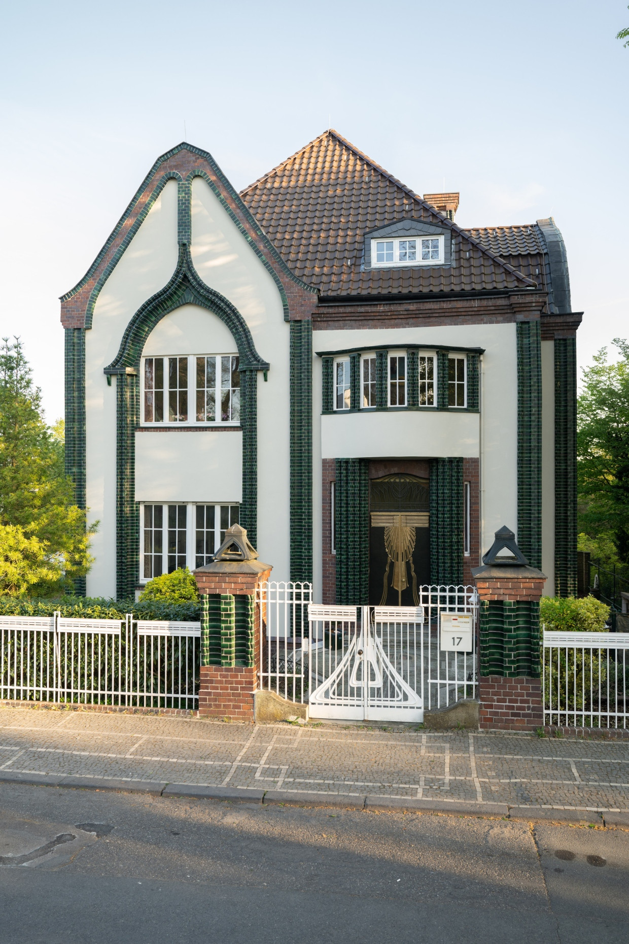 La maison Behrens sur le versant sud de la Mathildenhöhe