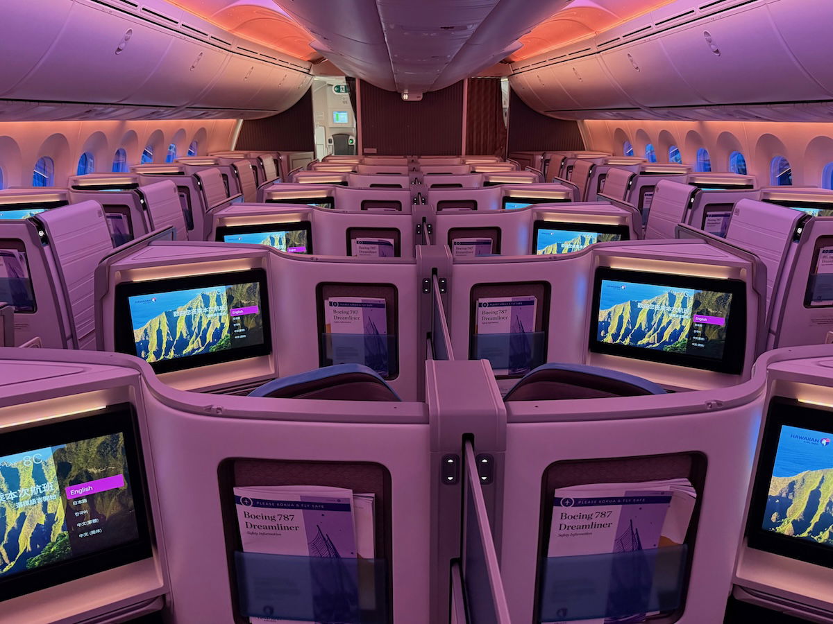 Classe affaires de Hawaiian Airlines sur Boeing 787-9