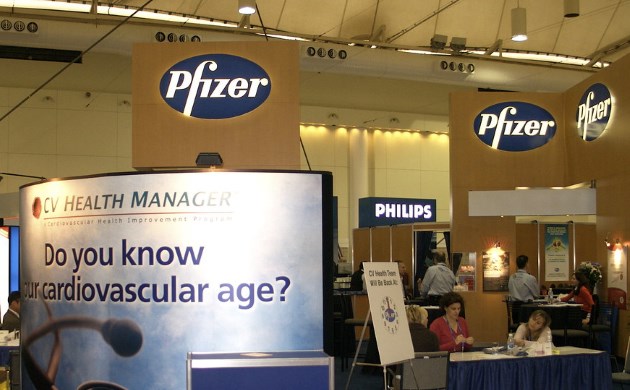 Bourse Pfizer