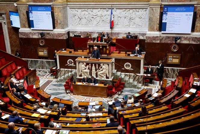 A l’ouverture des débats sur la fin de vie, à l’Assemblée nationale, à Paris, le 12 mai 2025.