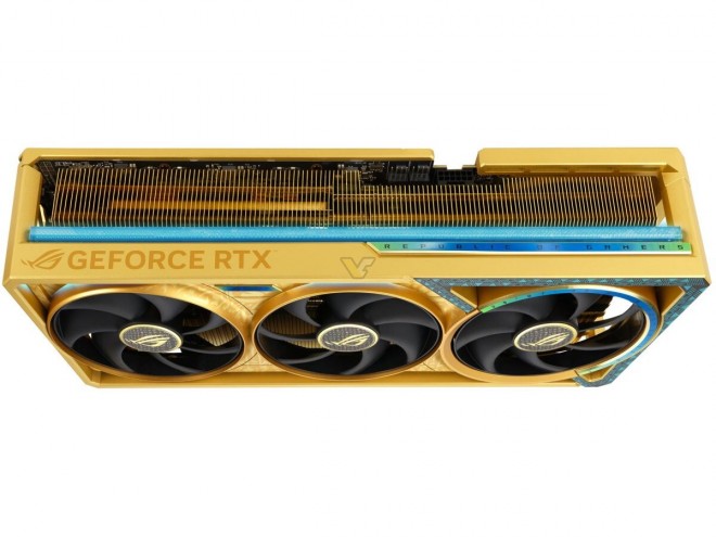 ASUS RTX 5090 ROG Astral Dhahab Edition vue 1