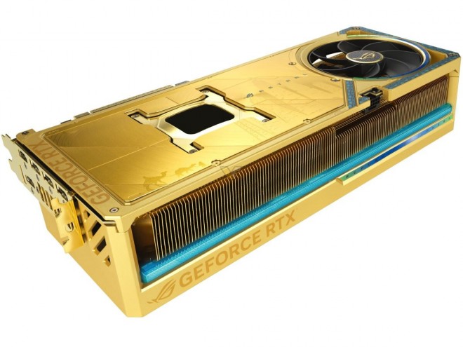 ASUS RTX 5090 ROG Astral Dhahab Edition vue 2