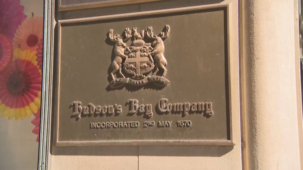 Magasin Hudson's Bay en liquidation