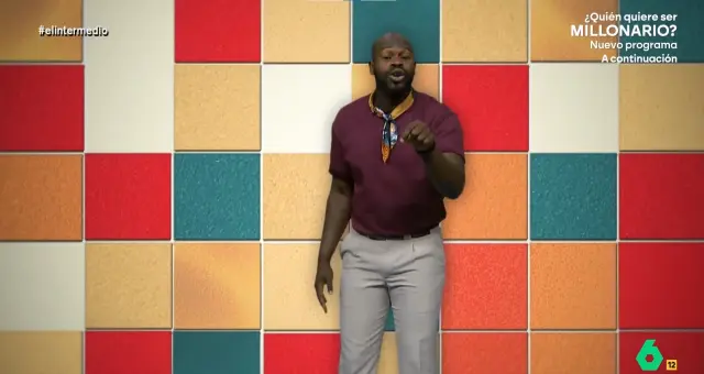 Lamine Thior, en 'El Intermedio'.