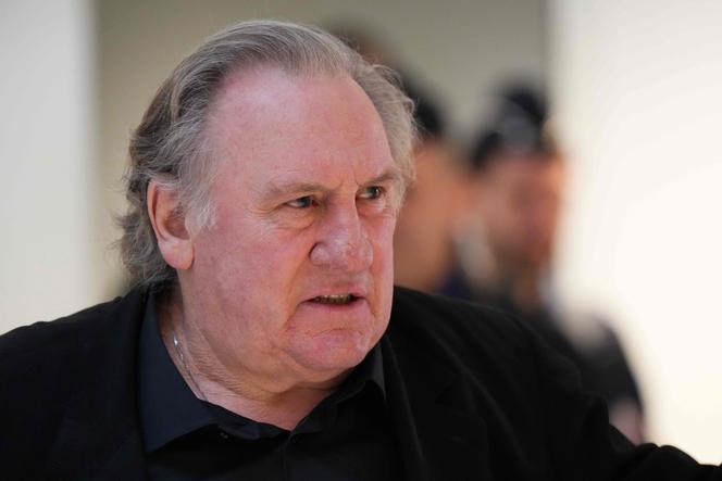 L’acteur Gérard Depardieu, au Palais de justice de Paris, le 25 mars 2025.