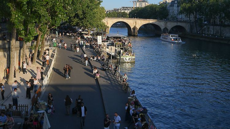 Baignade dans la Seine à Paris depuis le 5 juillet