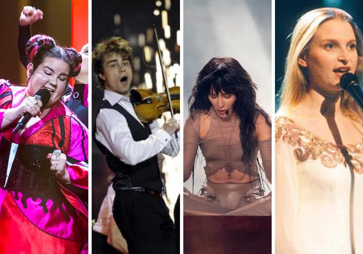 Artistes sur scène lors du Festival Eurovision