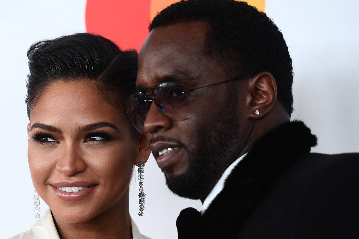 Cassie Ventura et Sean Combs lors de la soirée Clive Davis avant les Grammy Awards en janvier 2018, New York.
