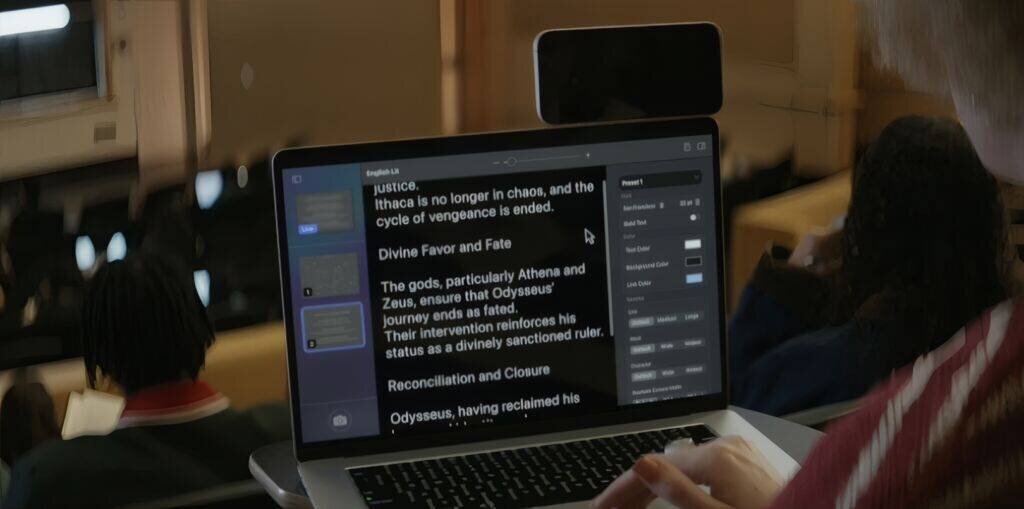 Loupe sur Mac dans iOS 19