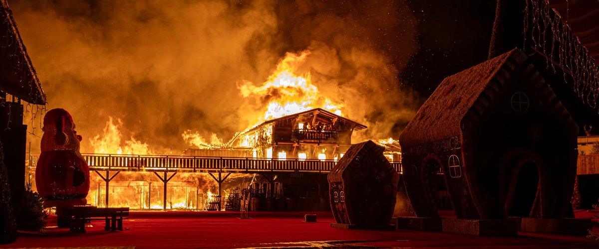 Incendie du marché de Noël du Barcarès