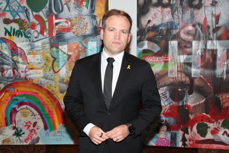 Jony Moore au Musée de la Tolérance à Los Angeles en octobre 2024