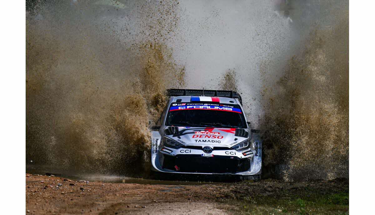 Sébastien Ogier lors du Rallye du Sardaigne