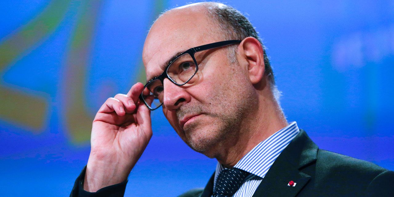 Pierre Moscovici lors d'une intervention sur la gestion des finances publiques