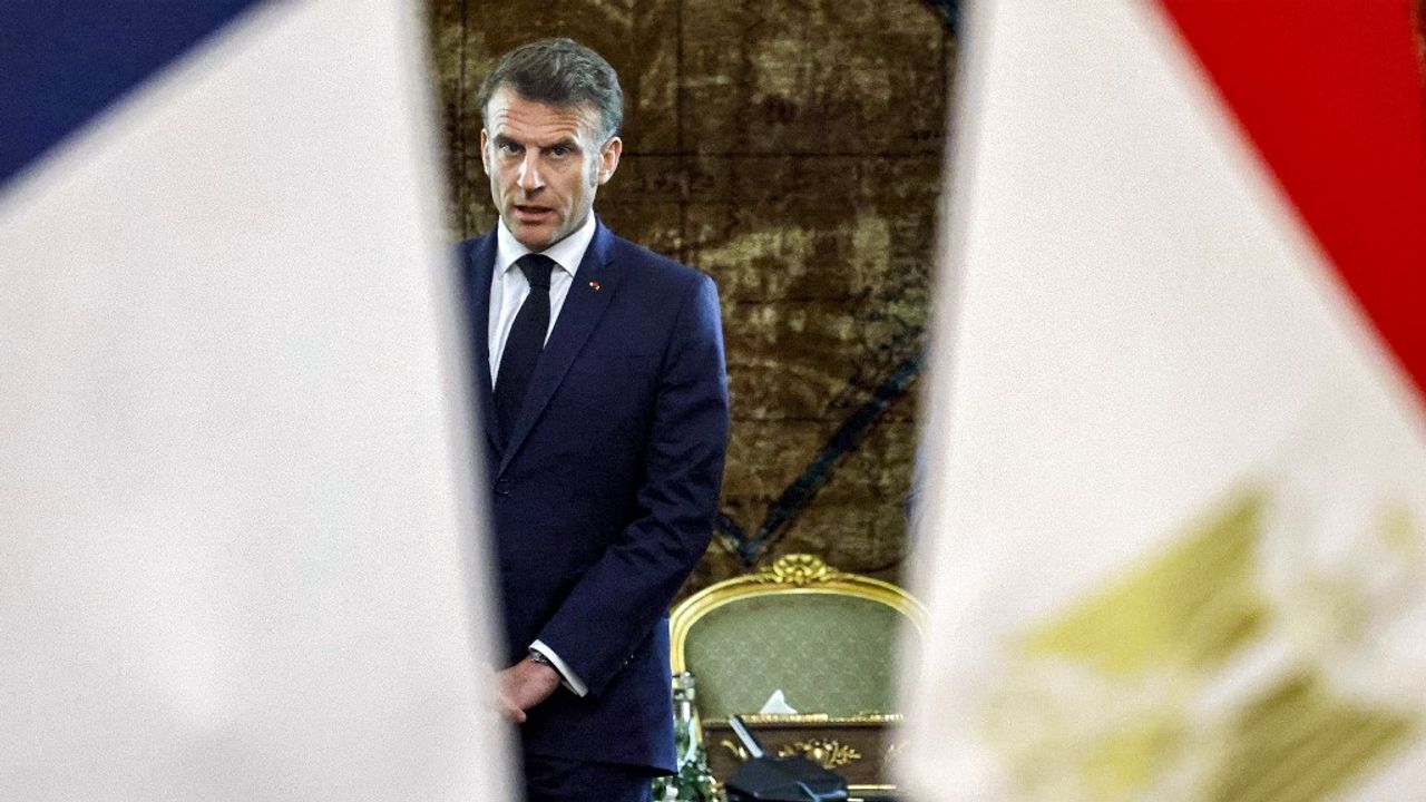 Emmanuel Macron en déplacement
