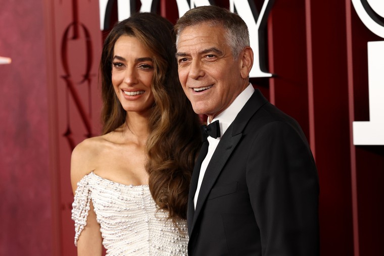 George Clooney et Amal aux Tony Awards 2025