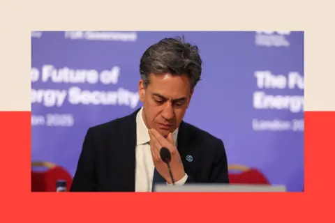 Ed Miliband during the International Summit on the Future of Energy Security