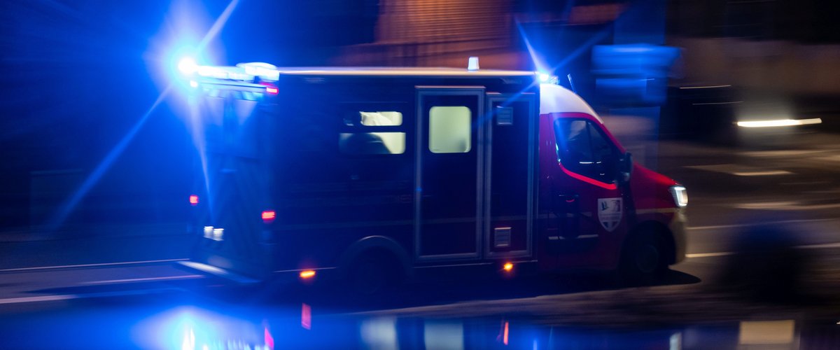 Pompiers en intervention à Laon lors de l’incendie