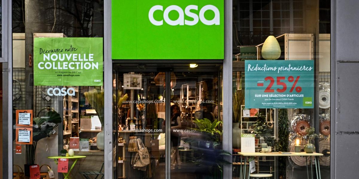 Magasins Casa en liquidation