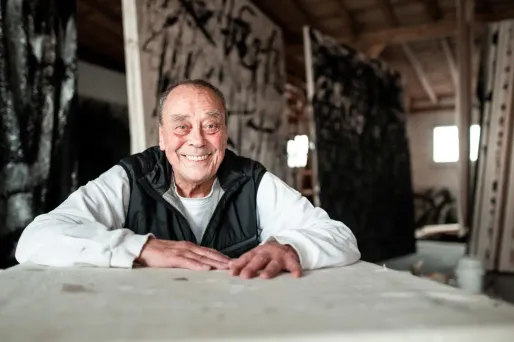 Günther Uecker, artiste à clous