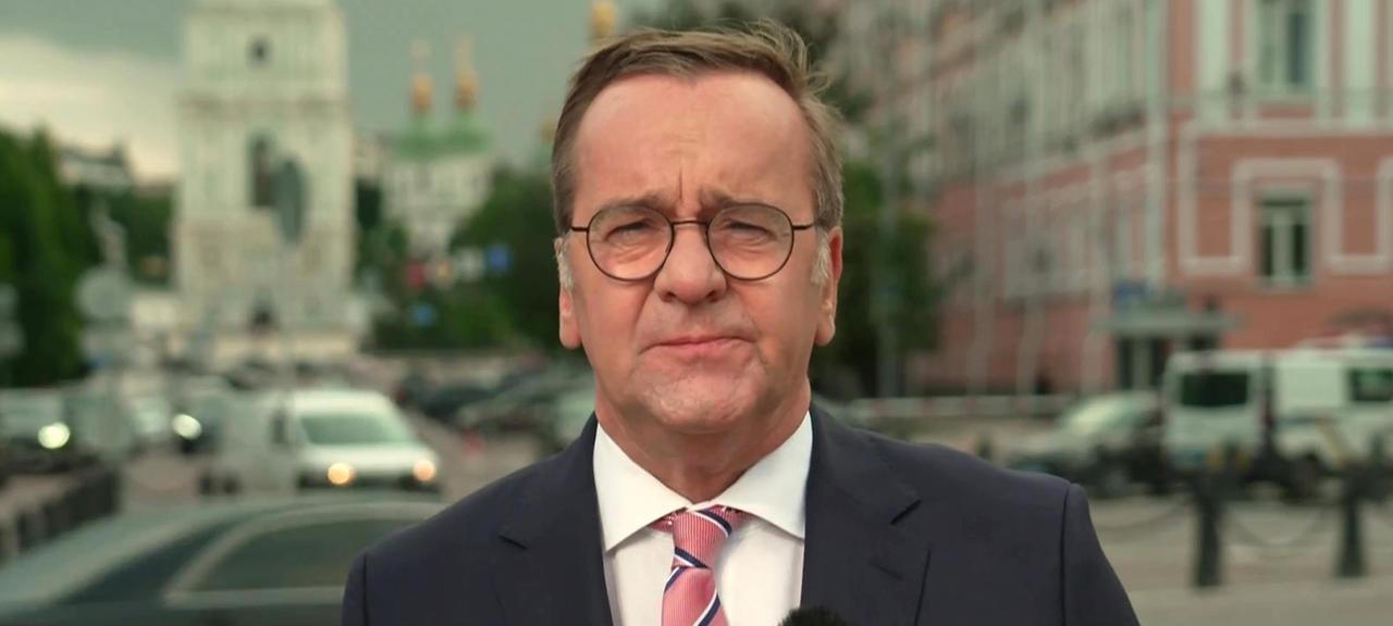 Boris Pistorius | ARD-aktuell Boris Pistorius