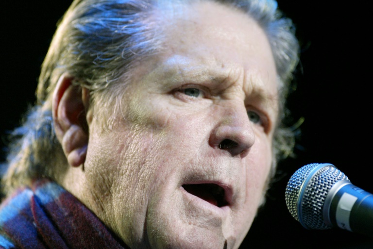 Brian Wilson en performance avec les Beach Boys