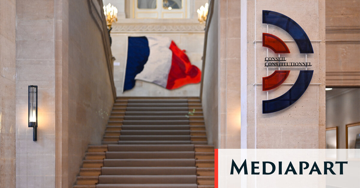 Le Conseil constitutionnel lors du jugement de la loi narcotrafic