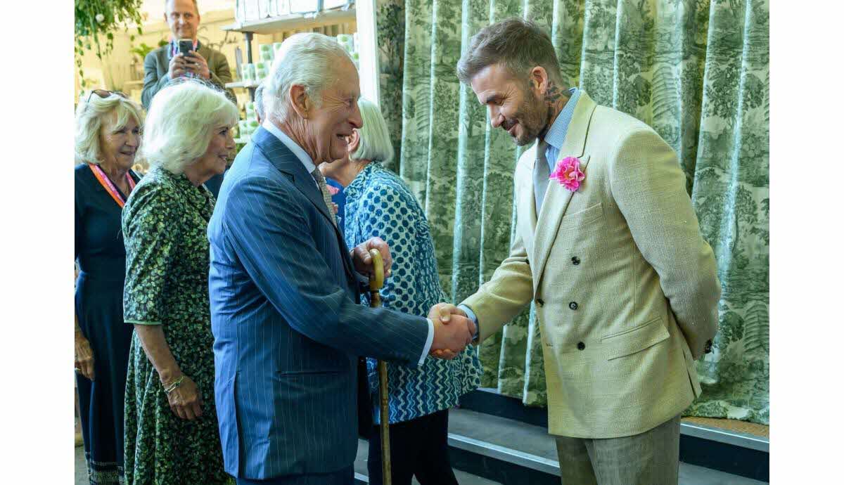 David Beckham et Victoria Beckham anoblis par le roi Charles III