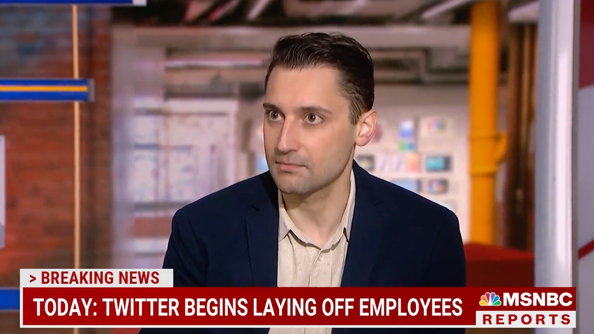 Ben Collins sur MSNBC abordant les licenciements de Twitter.