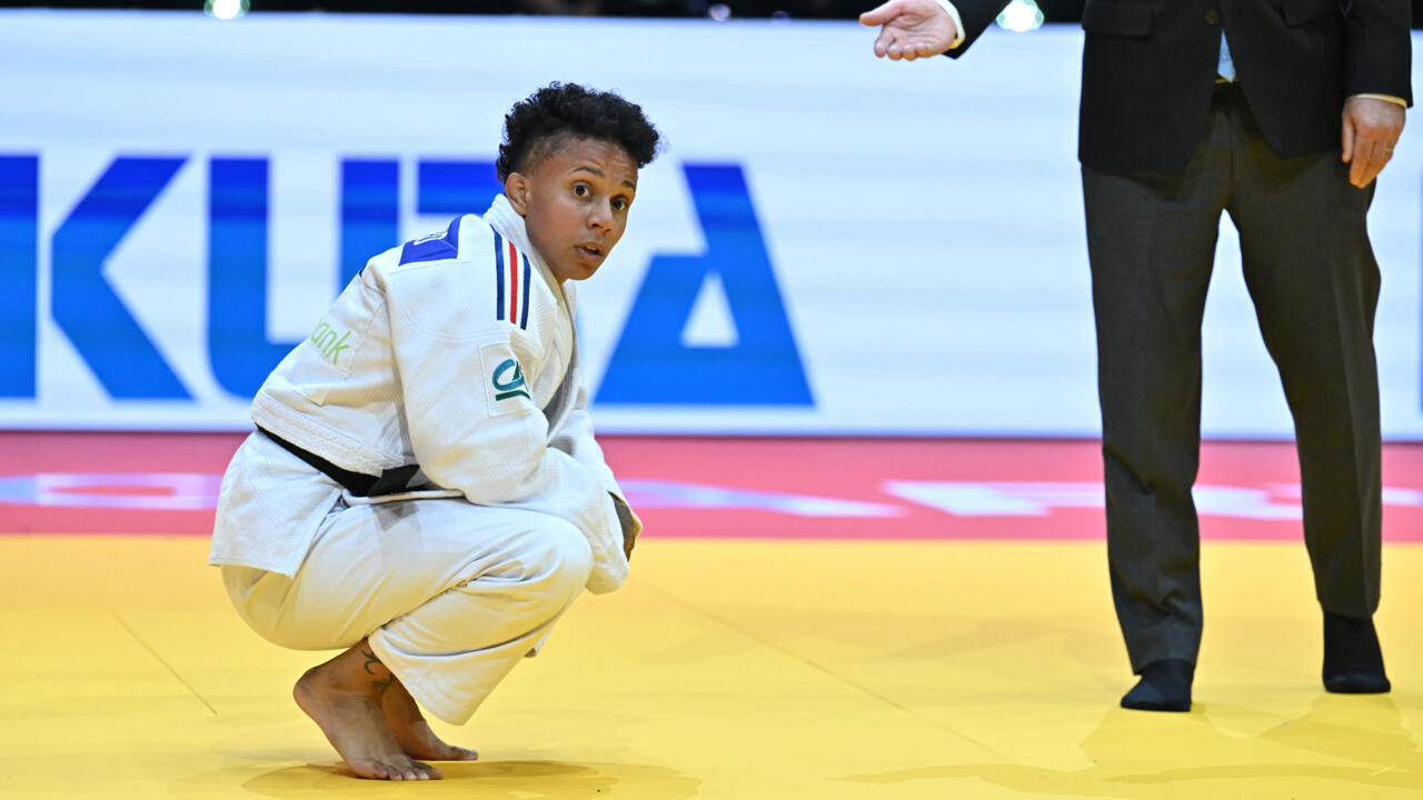 Amandine Buchard après son élimination contre Uta Abe