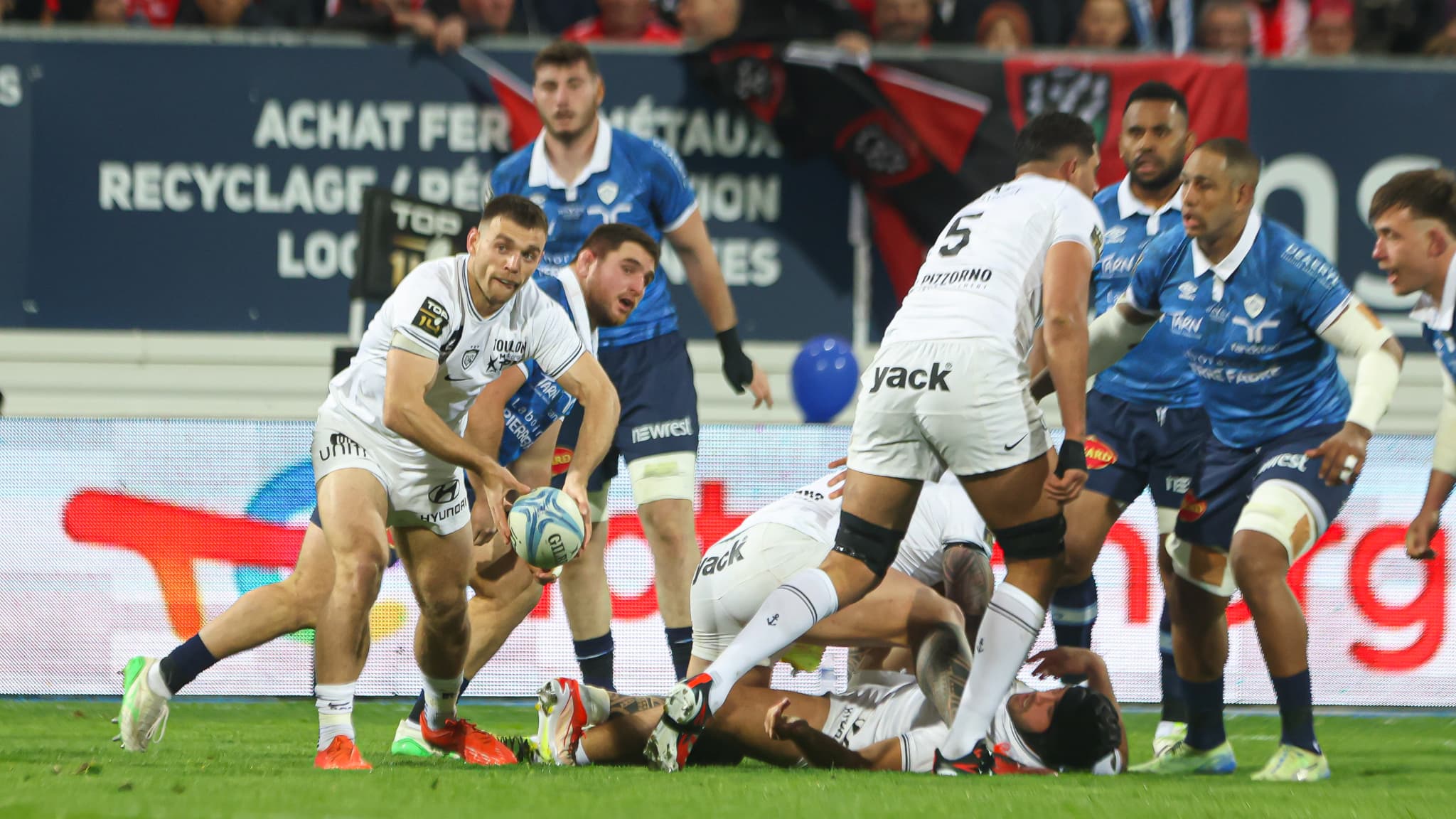 Match Toulon contre Castres au stade Mayol
