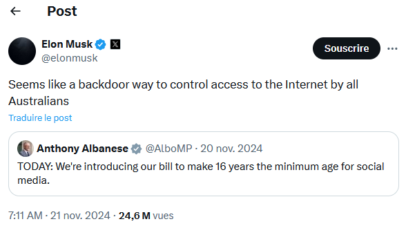 Réseaux sociaux