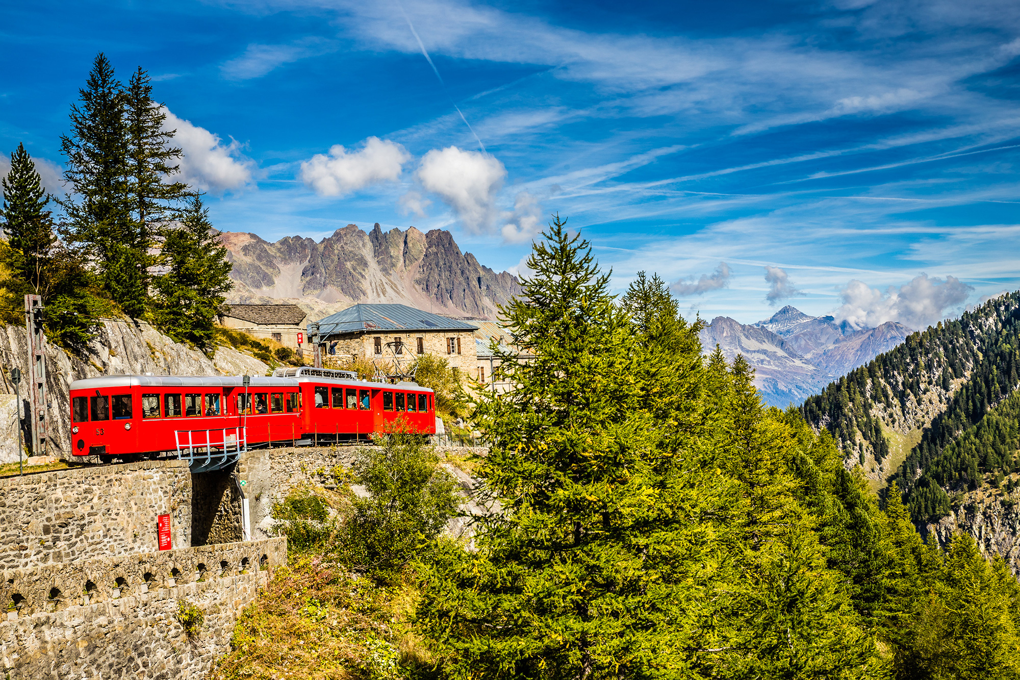 Trains du Mont Blanc (Haute-Savoie)