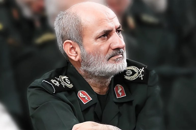 Le général Mohammad Kazemi, chef du renseignement des Gardiens de la Révolution iranienne