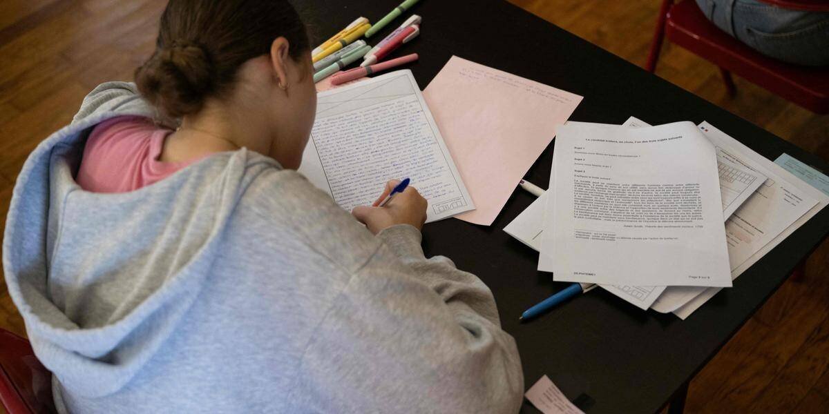 Examen de baccalauréat en France