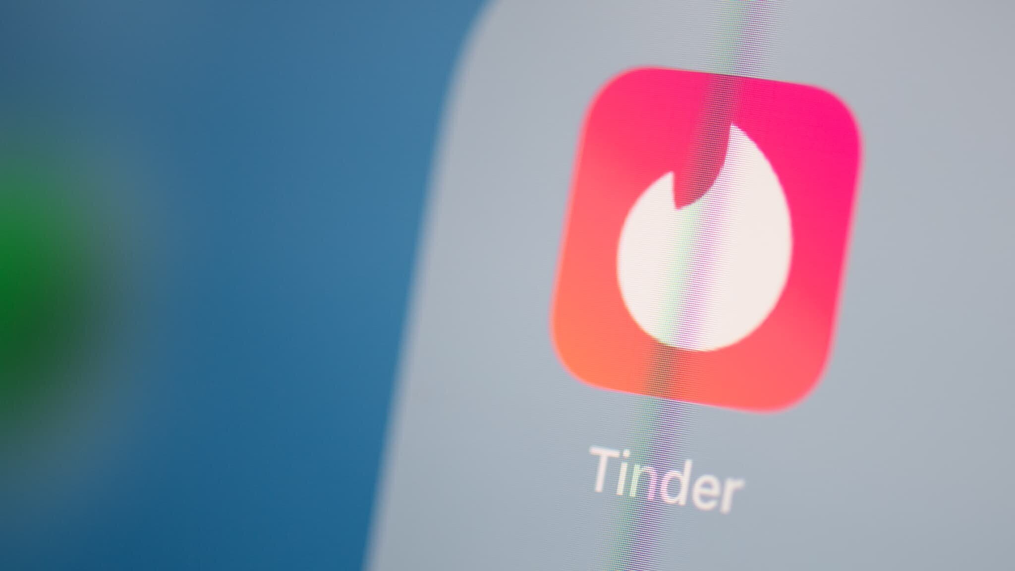 Logo de Tinder, l'application de rencontres