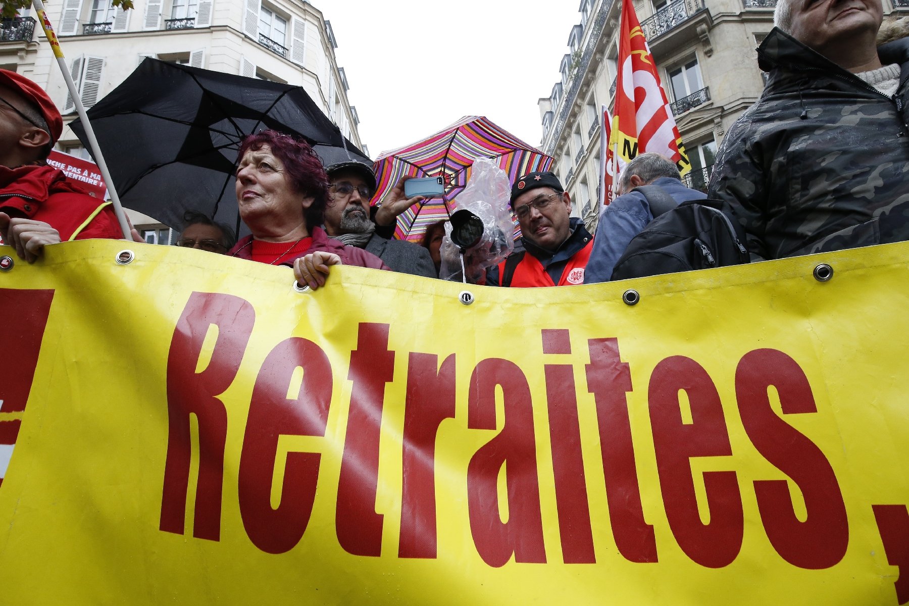 Réunion de négociation sur les retraites en France