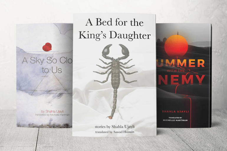 Covers des romans de Shahla Al-Ajili